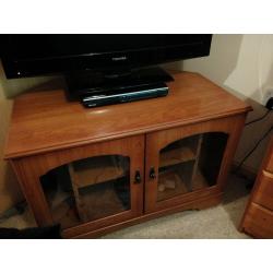 Corner TV unit (wood, not veneer)