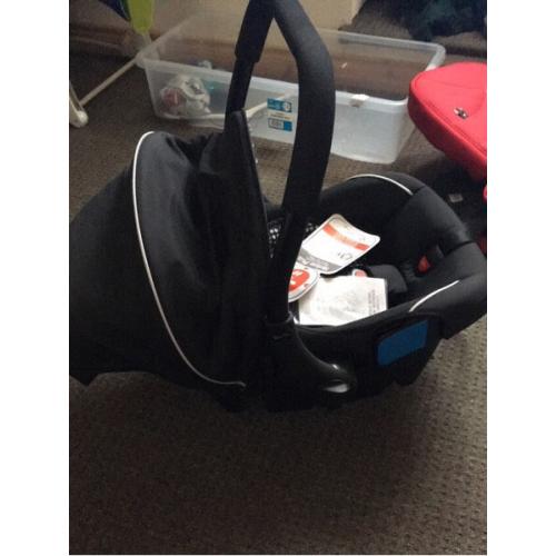 Silver cross black baby car seat