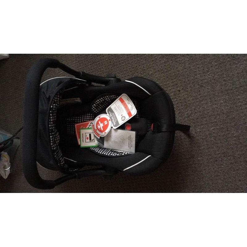 Silver cross black baby car seat