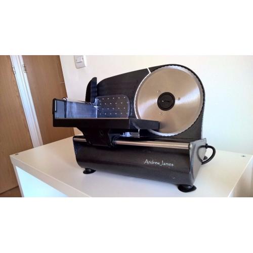 Meat slicer Andrew James + 2 extra blades in PERFECT CONDITIONS