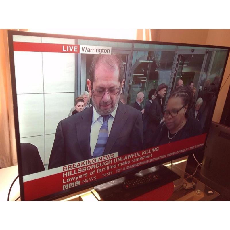 JMB 50" Smart 1080P TV,2015 model,built in Wifi, YOUTUBE, NETFLIX, Freeview HD,excellent condition