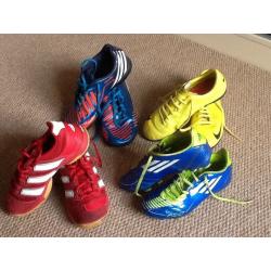 Adidas and nike sports shoes various sizes buy all or will split.