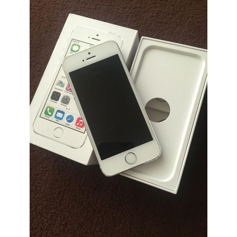 Apple iPhone 5S White/silverUNLOCKED