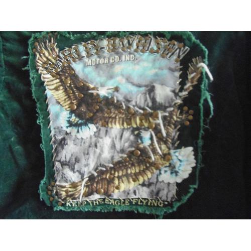 Ladies Harley Davidson Velour Jacket