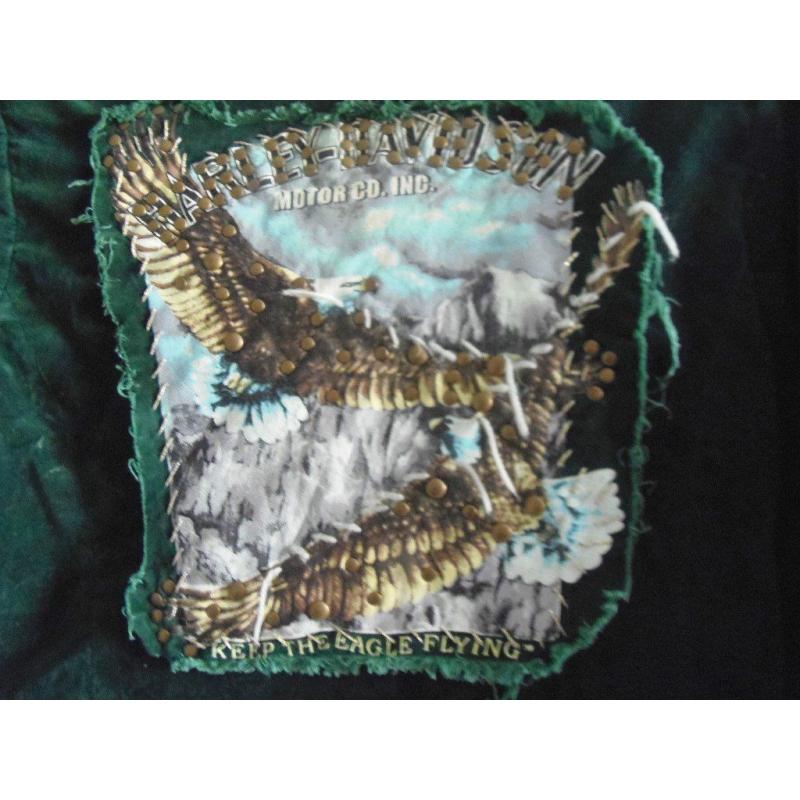 Ladies Harley Davidson Velour Jacket