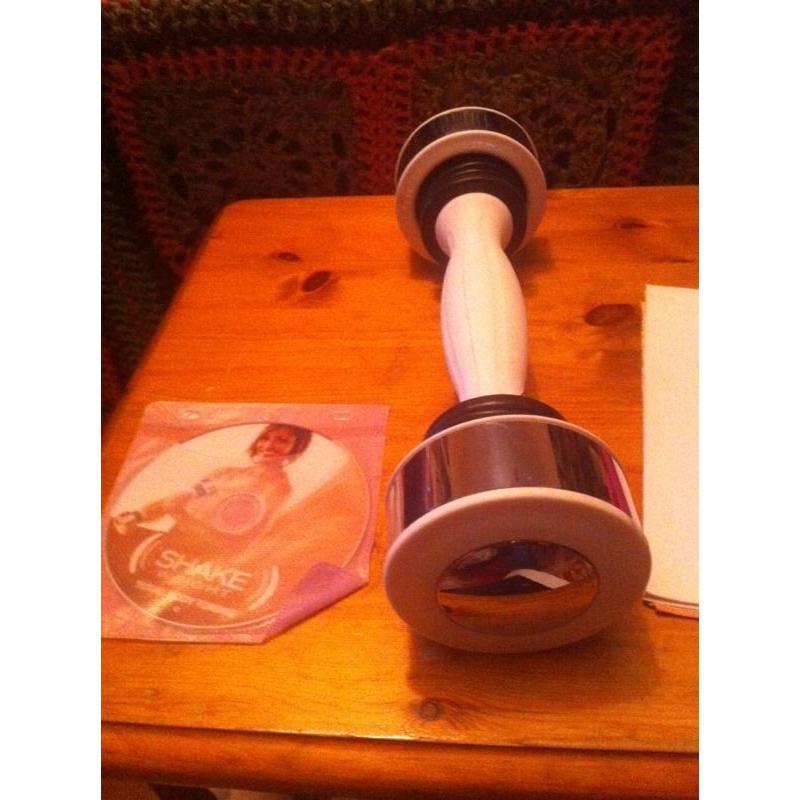 Shake weight with tutorial DVD