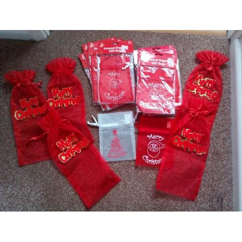 39 organza gift bags. Brand new. Will split quantity if required