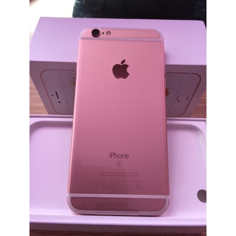 iPhone 6s Rose Gold 16GB Unblocked