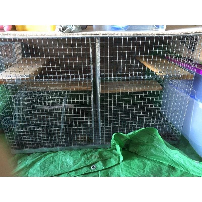 Double chinchilla/degu/Rat cage