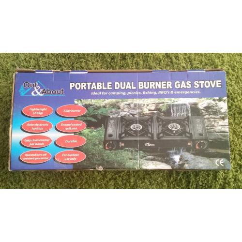 double ring camping stove never used