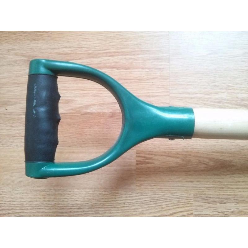 Nearly new carbon steel shovel