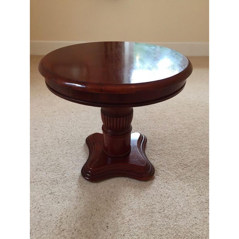 Small Round Side Table