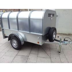 LIVESTOCK TRAILER, HAS REMOVABLE CANOPY - RAMP DOOR available at armagh trailers