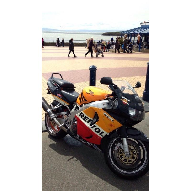 Honda Fireblade 918cc RRX 99 V reg