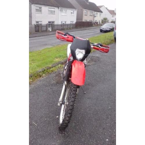 Honda XR250 2001 enduro new mot very low mileage VGC