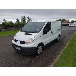 NO VAT 2007 07 RENAULT TRAFIC 2.0 DCI 115, LOW MILEAGE, TOW BAR, PX WELCOME