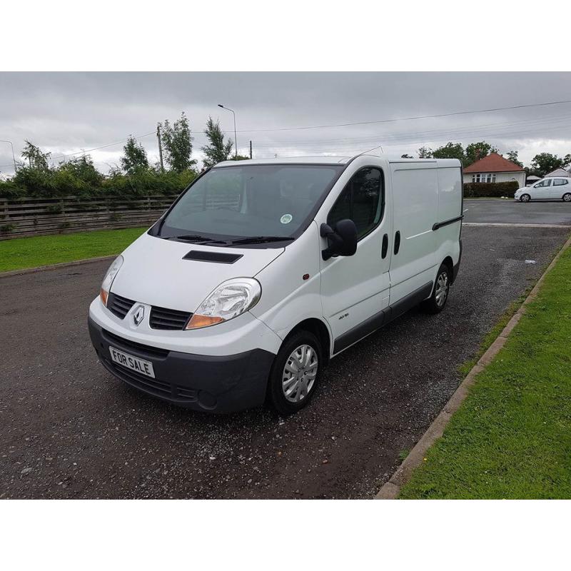 NO VAT 2007 07 RENAULT TRAFIC 2.0 DCI 115, LOW MILEAGE, TOW BAR, PX WELCOME