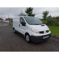 NO VAT 2007 07 RENAULT TRAFIC 2.0 DCI 115, LOW MILEAGE, TOW BAR, PX WELCOME