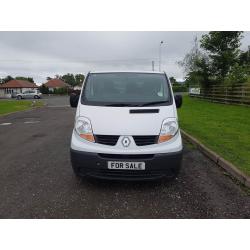 NO VAT 2007 07 RENAULT TRAFIC 2.0 DCI 115, LOW MILEAGE, TOW BAR, PX WELCOME