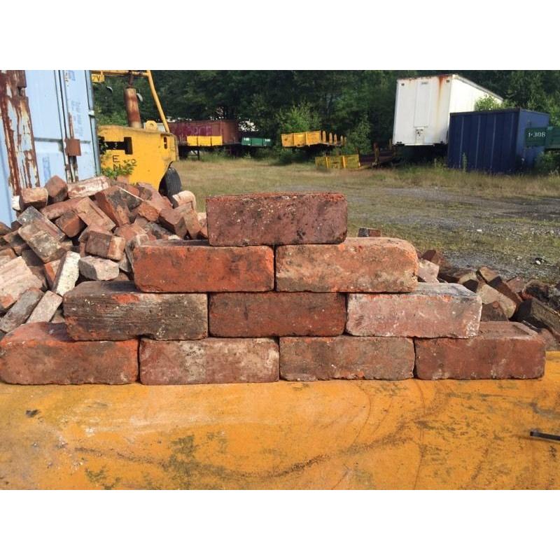 Reclaimed bricks