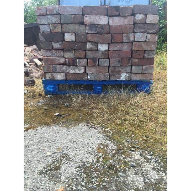 Reclaimed bricks