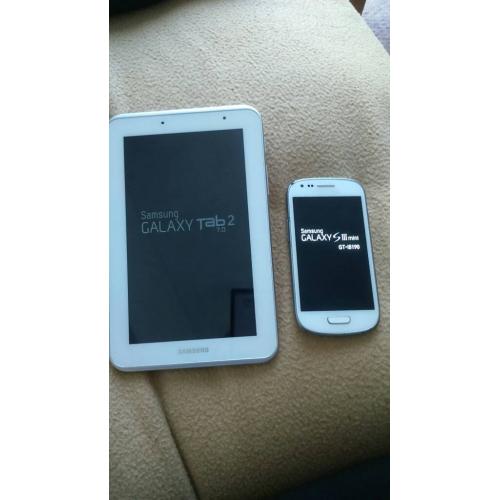 Tablet and phone
