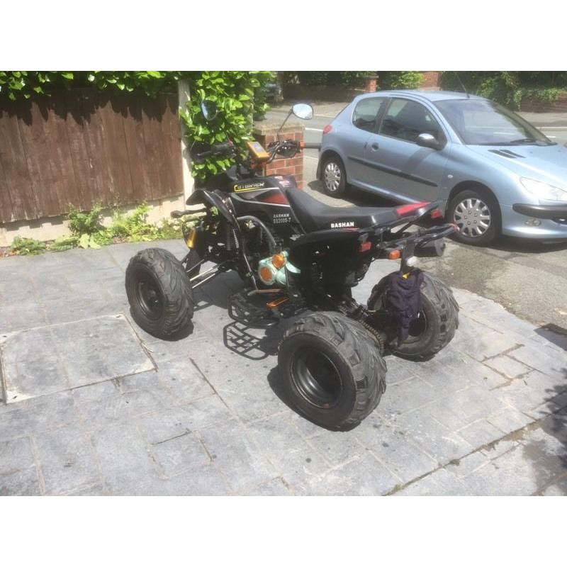 Bashan bs200s-7 road legal quad