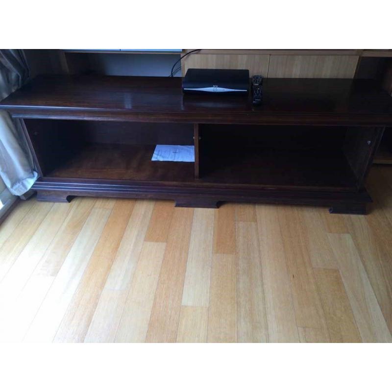 Wooden video Cabinet for sale with shelves