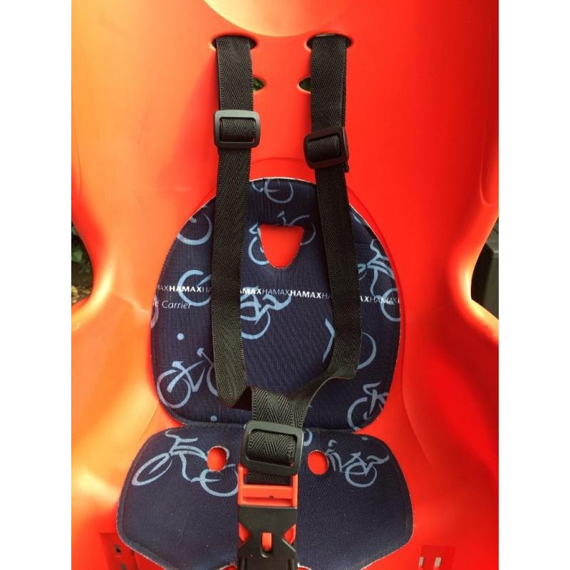 Hamax kiss Childs bicycle seat