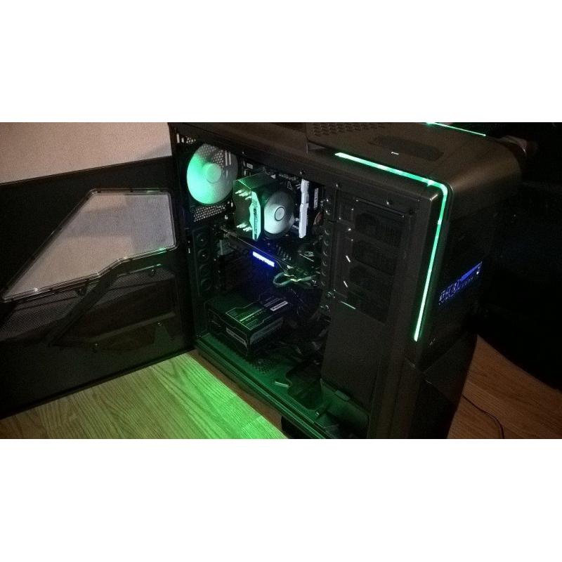 Stunning Very High Spec Gaming Rig-I5 3570K at 4.2Ghz, 4GB GTX 980 G1 Gaming, 16GB RAM, 250GB SSD