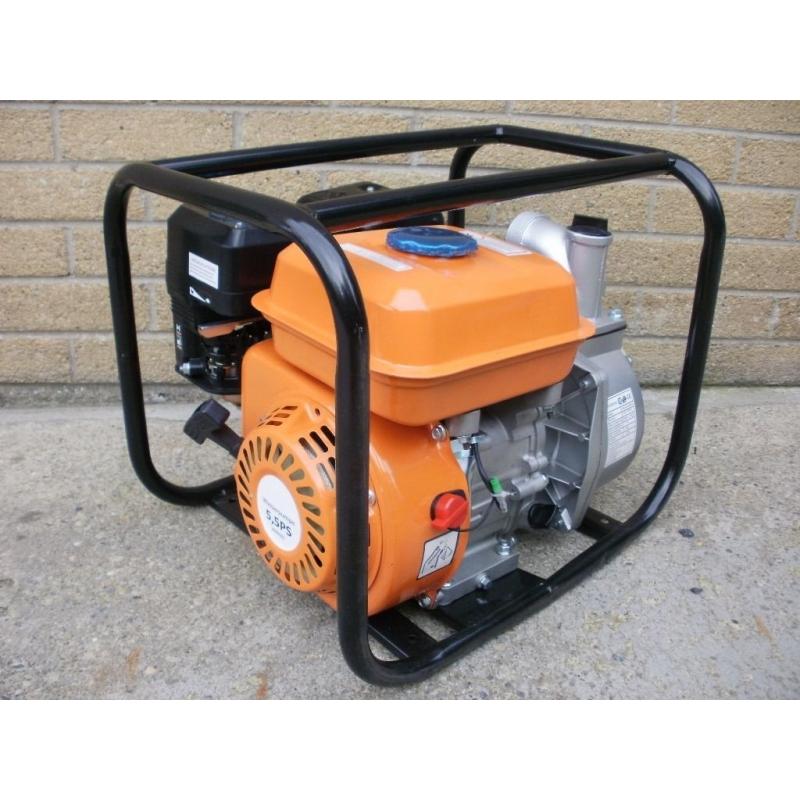 Brand New 4-Stroke 2" Petrol water pump. 163cc 5.5HP