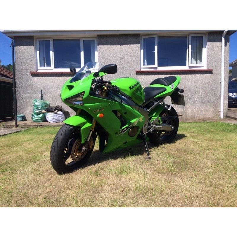 Kawasaki zx6r 636 2004