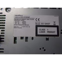 Sony CDX-GT260MP Car Radio.