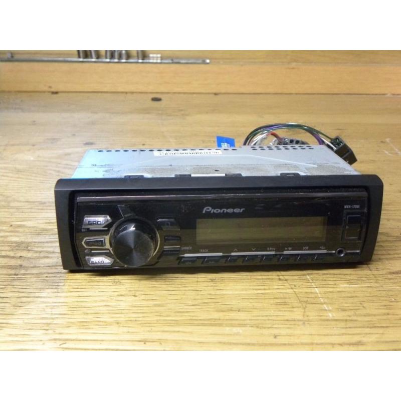 Pioneer car stereo radio, Front USB AUX in plays iPod iPhone Android Smartphone