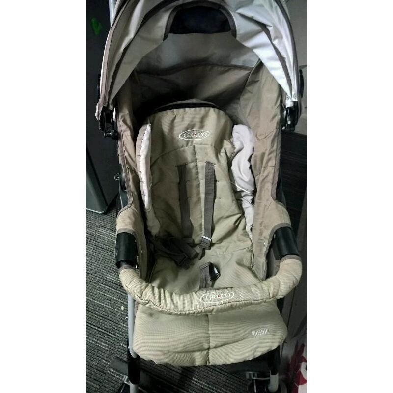 Graco mirage pushchair and carseat