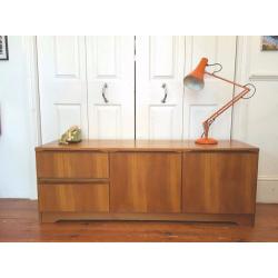 Mid Century Teak Sideboard Vintage TV Stand Retro