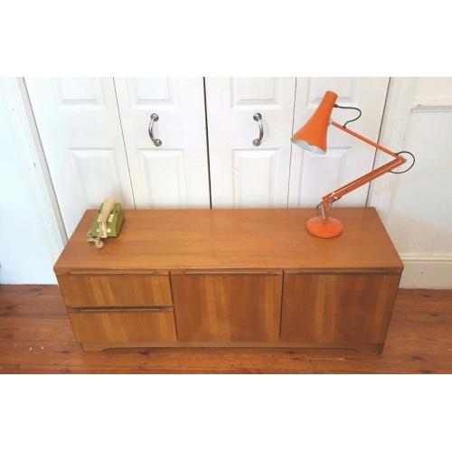Mid Century Teak Sideboard Vintage TV Stand Retro
