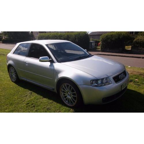 Swap shop cars needs tlc audi 1.8 turbo 5v 20v bam s3 a3 2002 260bhp bam mot