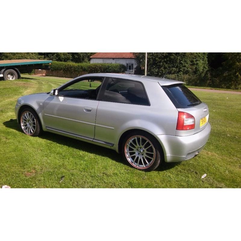 Swap shop cars needs tlc audi 1.8 turbo 5v 20v bam s3 a3 2002 260bhp bam mot