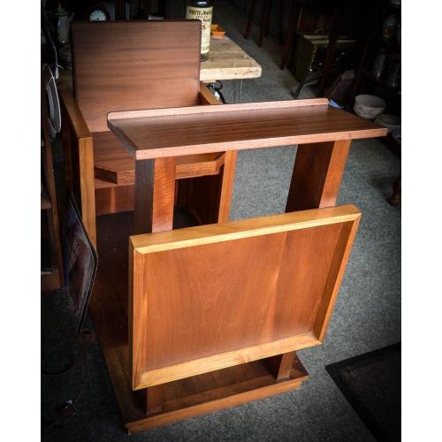 1960's Teak Church Prayer Bench
