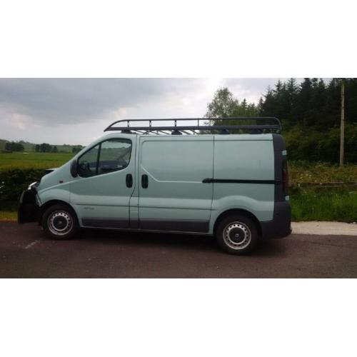 Roof rack, Renault trafic,