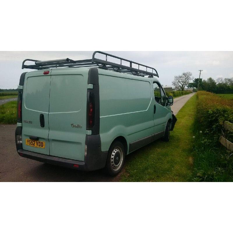 Roof rack, Renault trafic,
