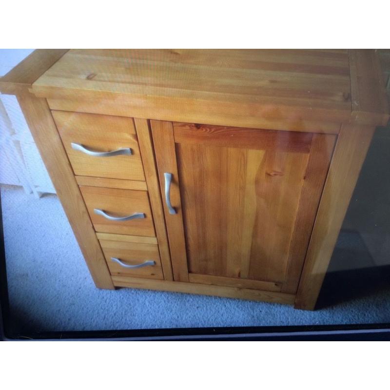 Next Pine cabinet