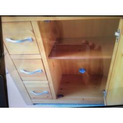 Next Pine cabinet