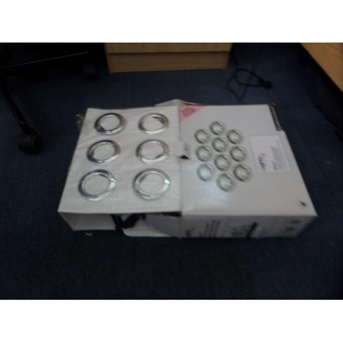 10 x 3 CHROME LIGHTS