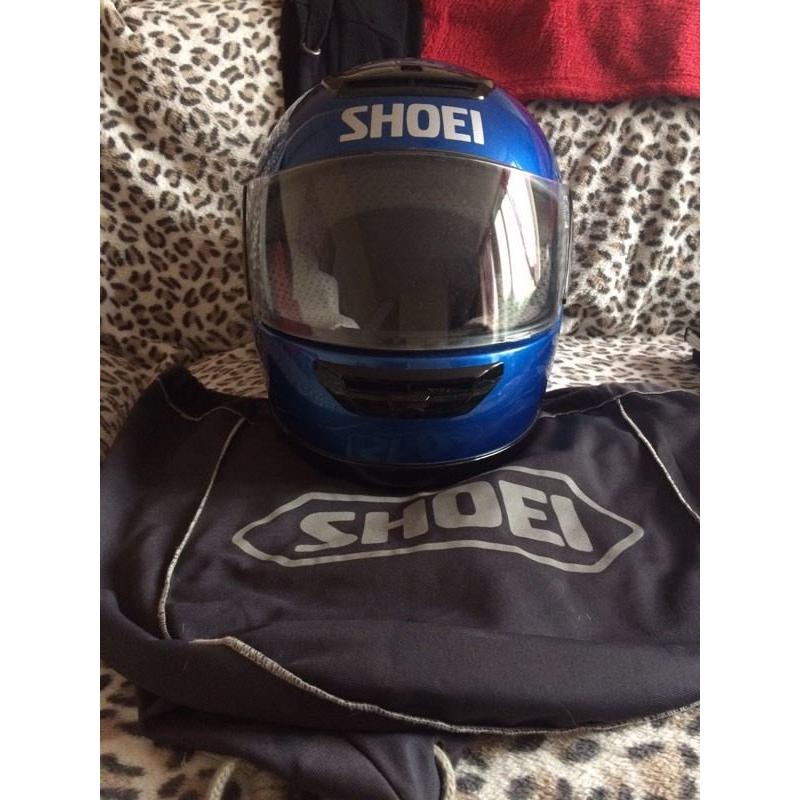 Shoei helmet blue - small RX-R