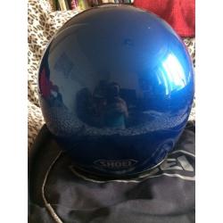 Shoei helmet blue - small RX-R
