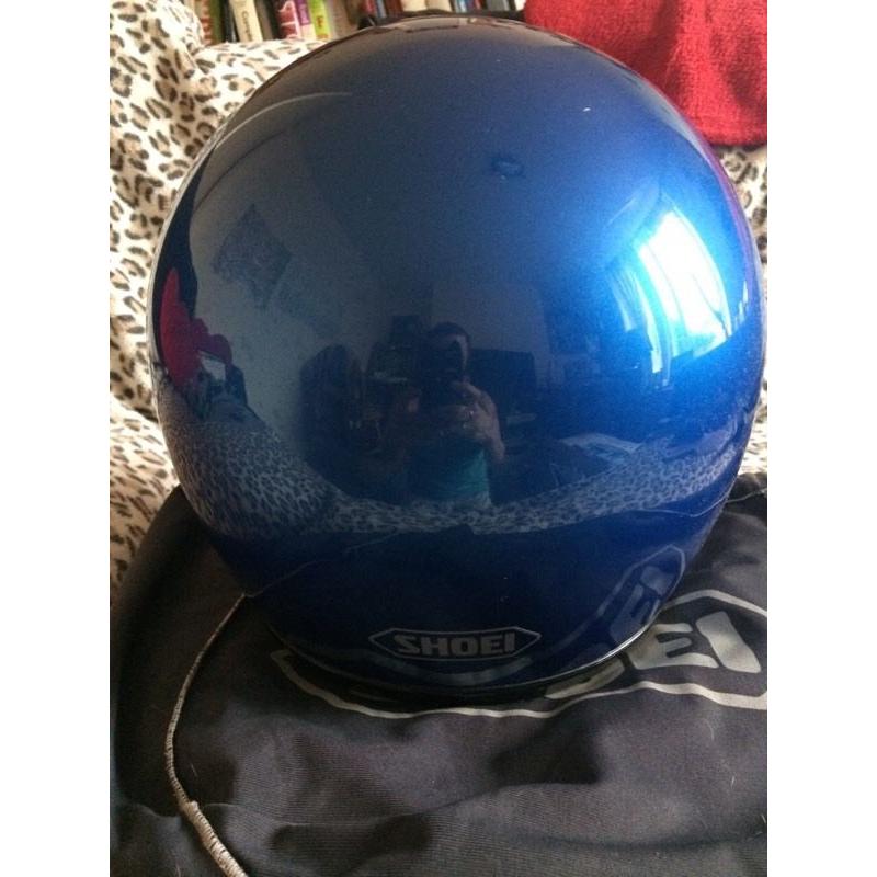 Shoei helmet blue - small RX-R