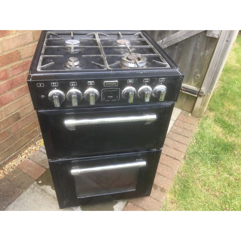 STOVES RICHMOND MINI RANGE - GAS - IN BLACK