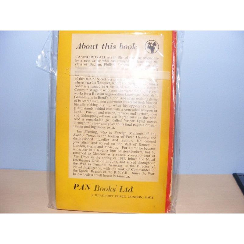 Great Pan Paperback First Edition 1955 Ian Flemings Casino Royale